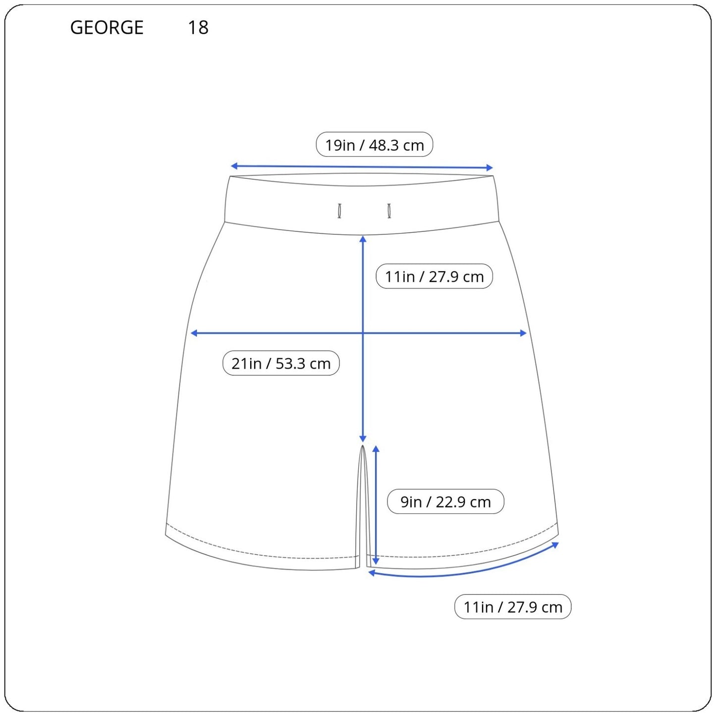 George Womens Shorts 18 Plus Beige Zip Fly London Fit Lightweight Casual Pockets