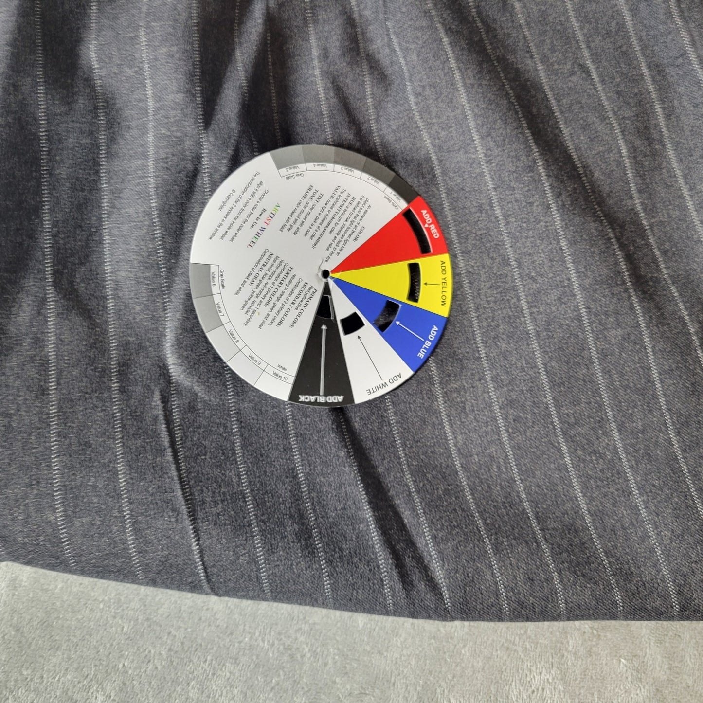 Isabella Womens Pants 22W Plus Cropped Gray Stripe Zip Fly Poly Blend Office