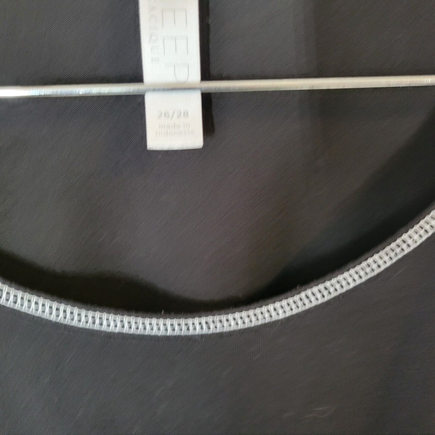 Cacique Women Top 26 28 Plus Pajama Long Sleeve Black Nice Until Proven Naughty