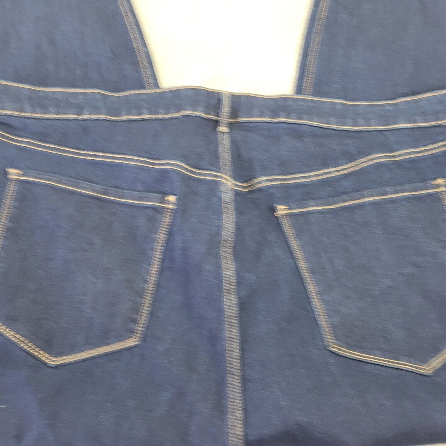 Old Navy Womens Jeans 28 Short 28WP Capri Super Skinny Zip Fly Dark Blue Denim