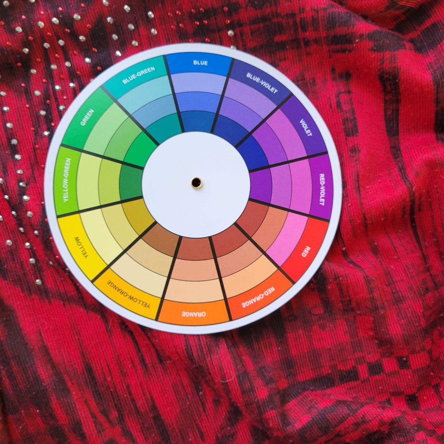 Live Let Live Womens Top XXL Plus Tunic Red Black Plaid Asymmetric Studded Mesh