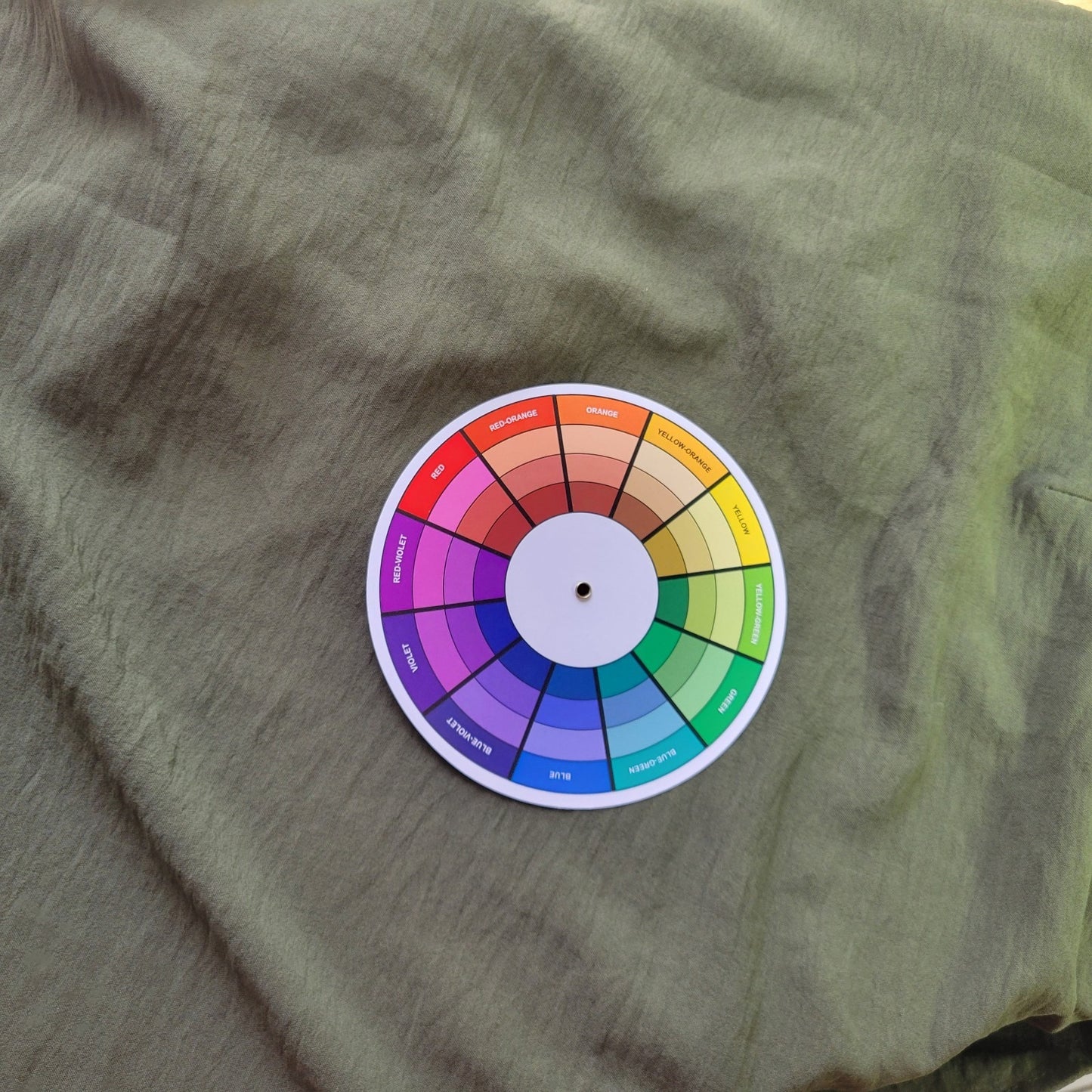 Kaleigh Women Top 1X Plus Ruffle Sleeve Green Lightweight Polyester Casual Comfy