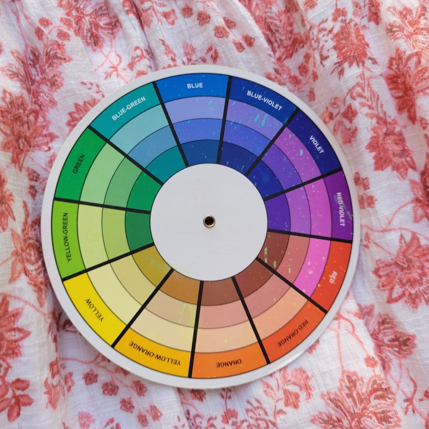 Wonderly Womens Top 2X Plus Swing Wide Strap Pink Red Flora Button Comfy  Casual