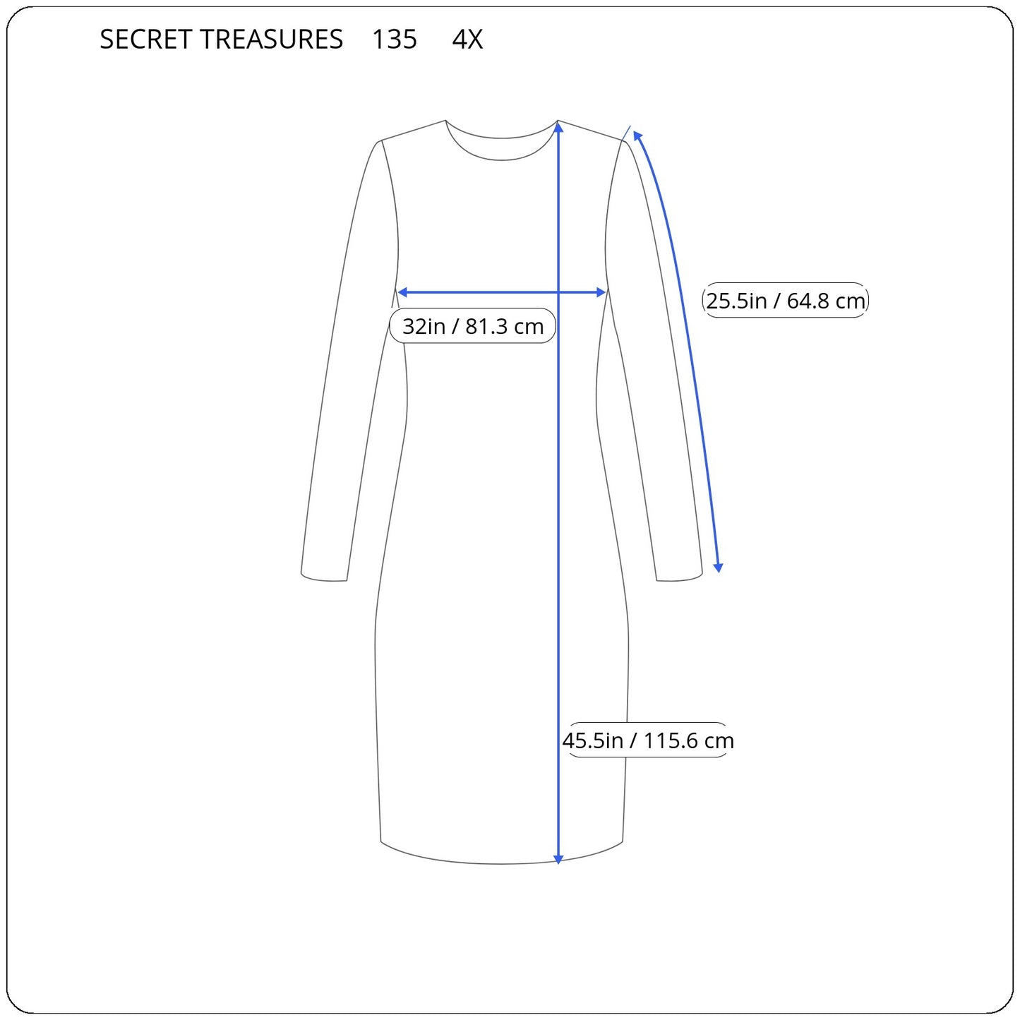 Secret Treasures Nightgown 4X Plus Plaid Flannel Robe Long Sleeve Red SWE99E