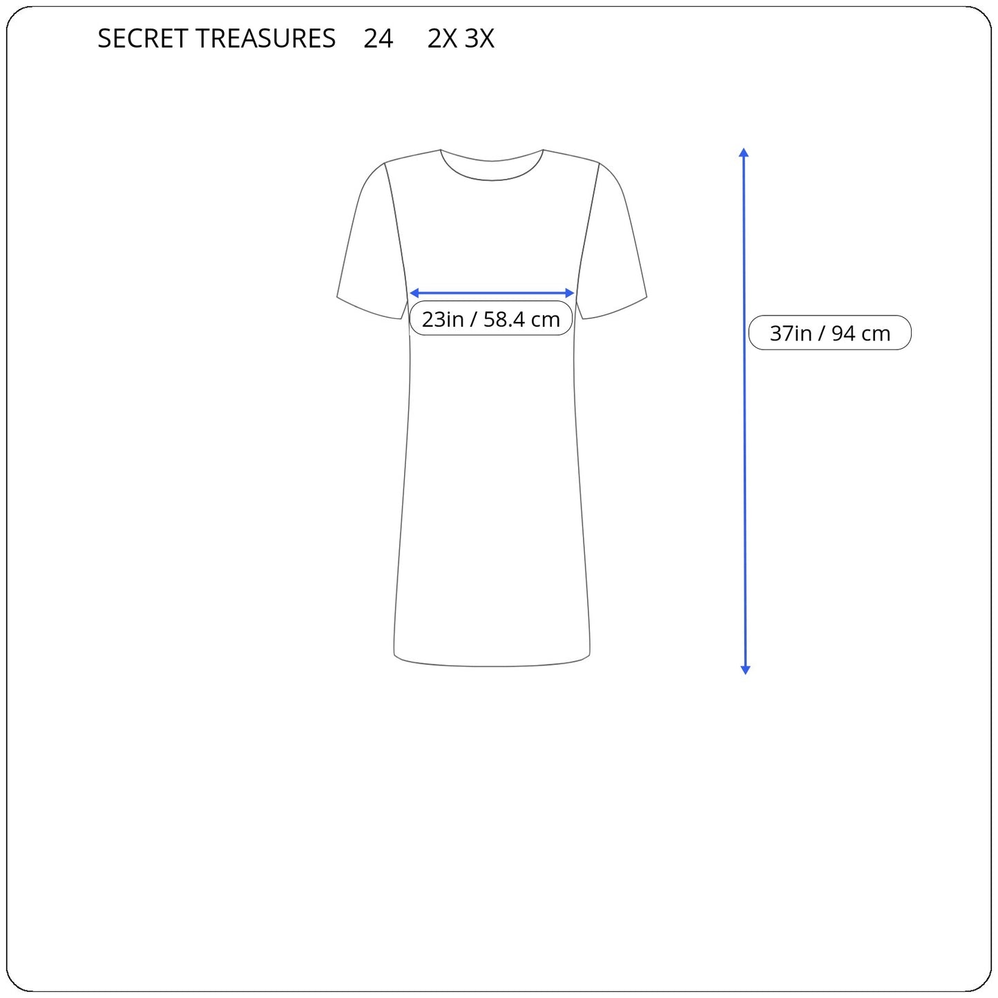 Secret Treasures Pajama Top Sleep Shirt 2X 3X Cotton Christmas Llama NOV154E