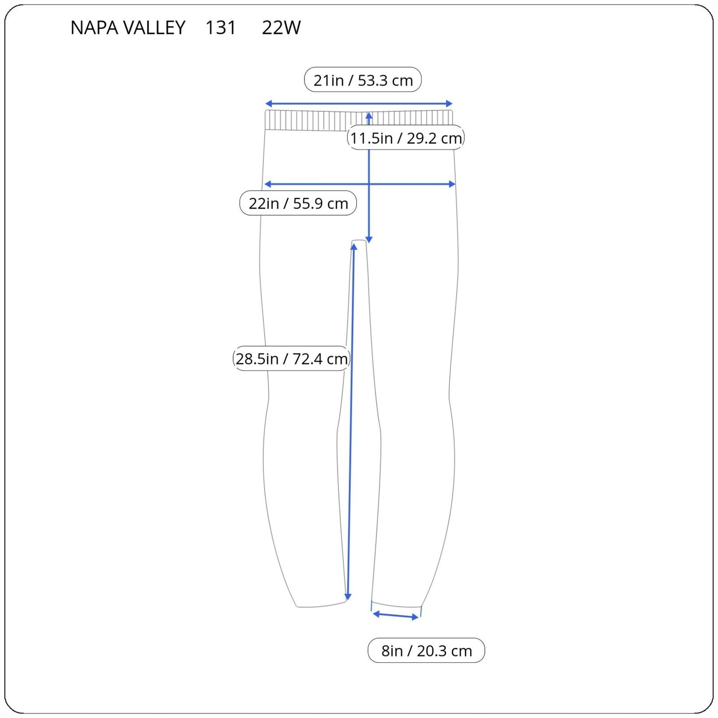 Napa Valley Women Pants 22W Plus Pull On Straight Leg Green Comfy Pockets Casual