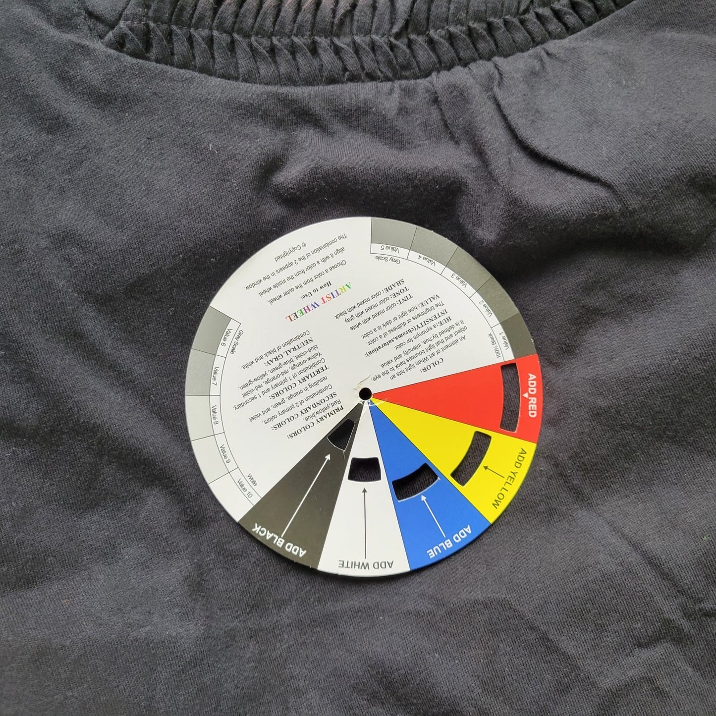 Liz Me Women Top 2X Plus Tunic Black Cotton Pintucked Square Neck Comfy Casual