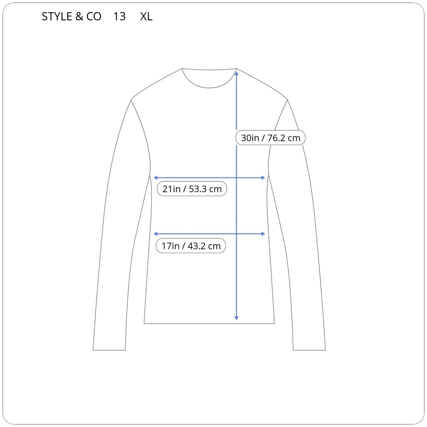 Style Co Womens Top Extra Large Tunic Roll Tab Sleeve Crochet Lace White Casual