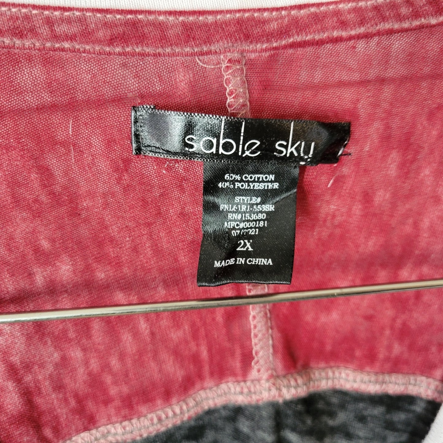 Christmas Womens Top 2X Plus Black Burnout He Sees You When Youre Drinking Sheer