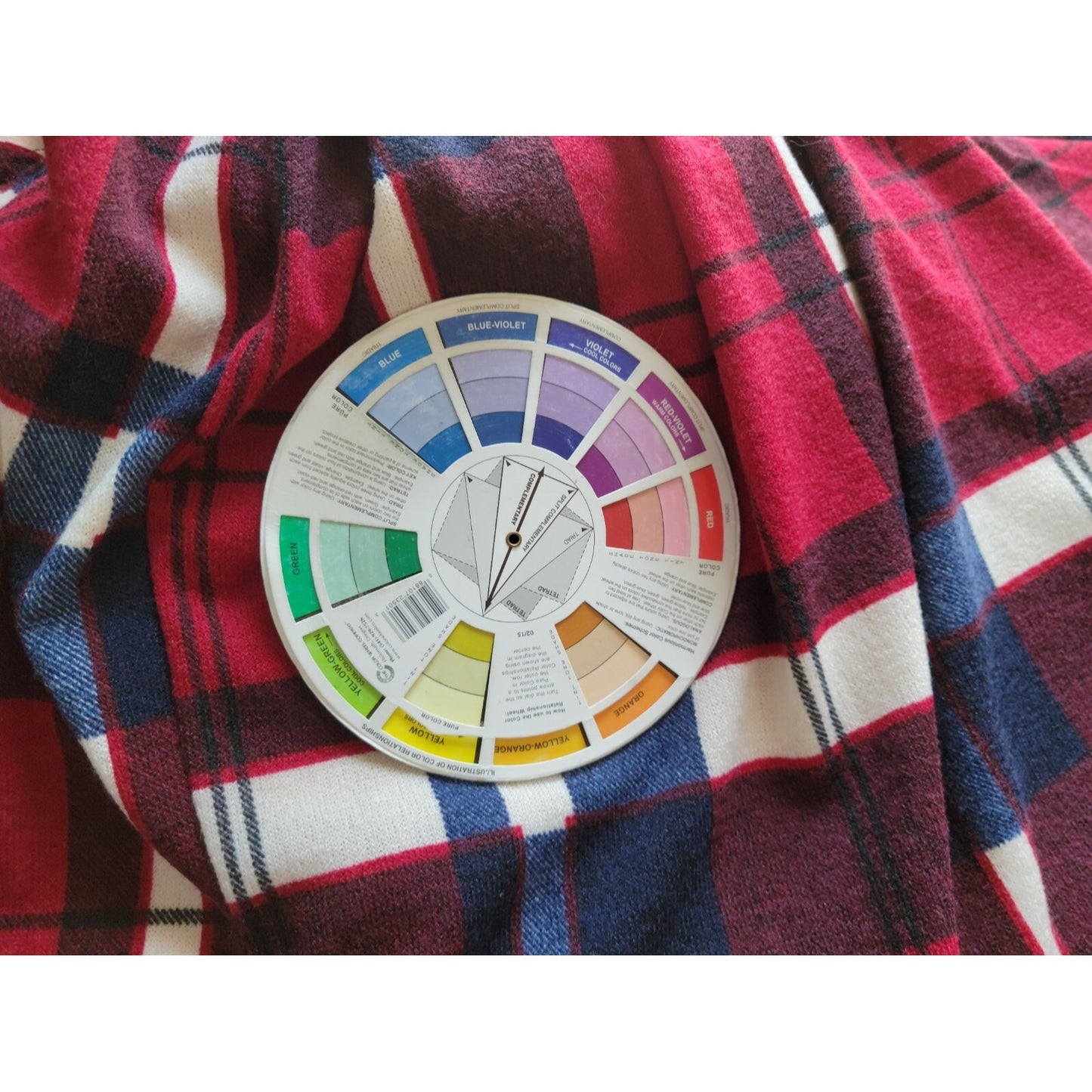 Mint Pineapple Womens Top 3XL Plus Tunic Pullover Poly Blend Knit Plaid Red