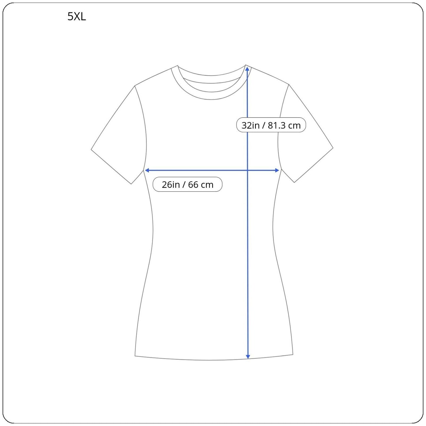 Womens Top 5XL Plus Tee Short Sleeve Blue Floral Cotton Blend Lightweight Comfy