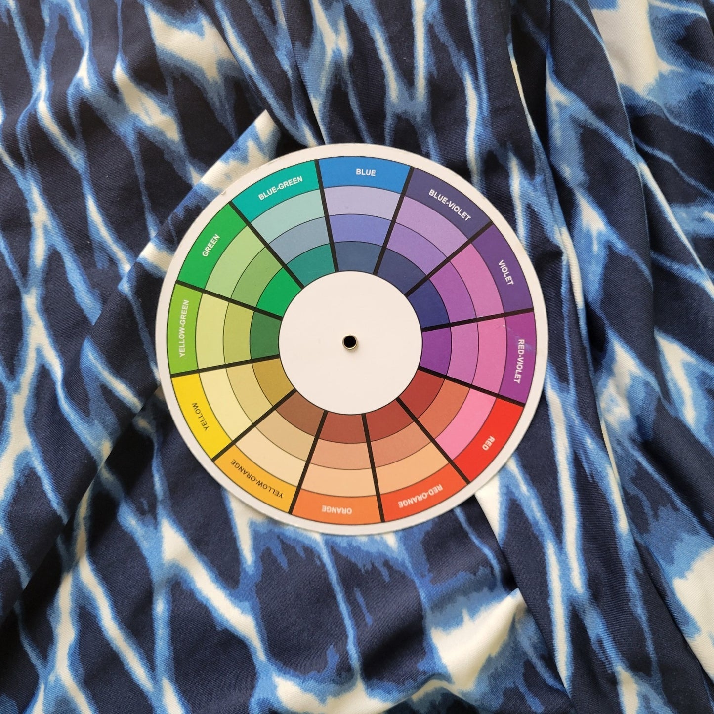 Kate Mallory Womens Dress 2X Plus Sheath Midi Blue Watercolor Sleeveless Lined