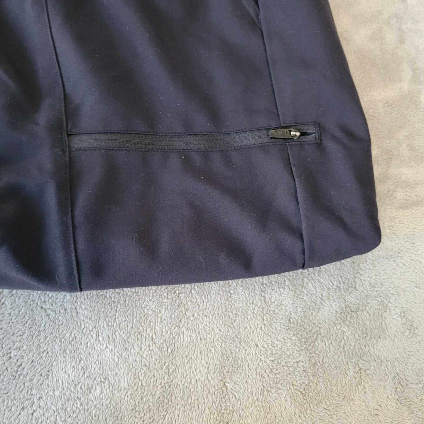 Fabletics Womens Pants 2X Plus Pull On Jogger Activewear Black Cargo Pockets