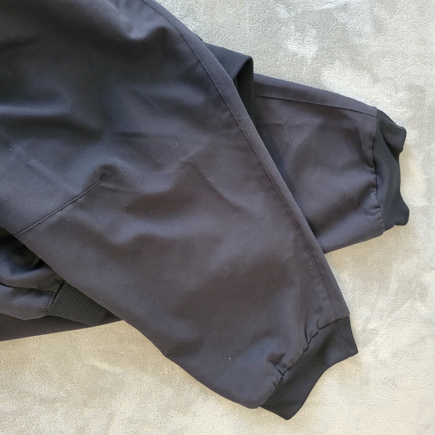 Fabletics Womens Pants 2X Plus Pull On Jogger Activewear Black Cargo Pockets