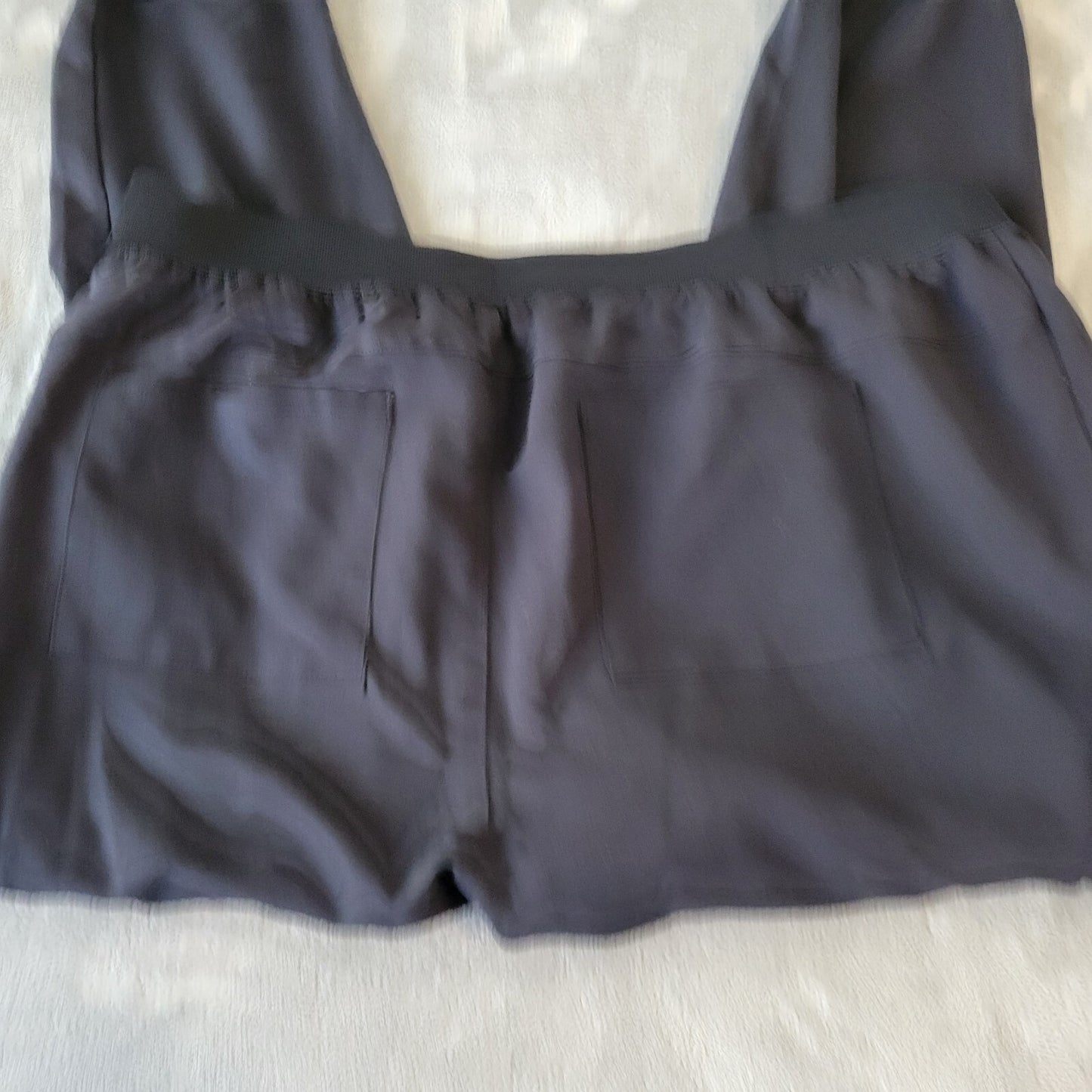 Fabletics Womens Pants 2X Plus Pull On Jogger Activewear Black Cargo Pockets