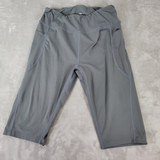 Baleaf Womens Pants 2XL Plus Leggings Gray Pull On Lightweight Activewear Comfy