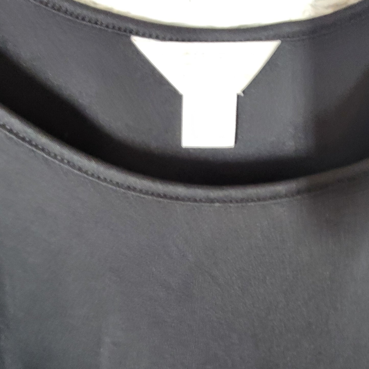 CJ Banks Womens Top 1X Plus Sleeveless Black Polyester Comfy Office Casual