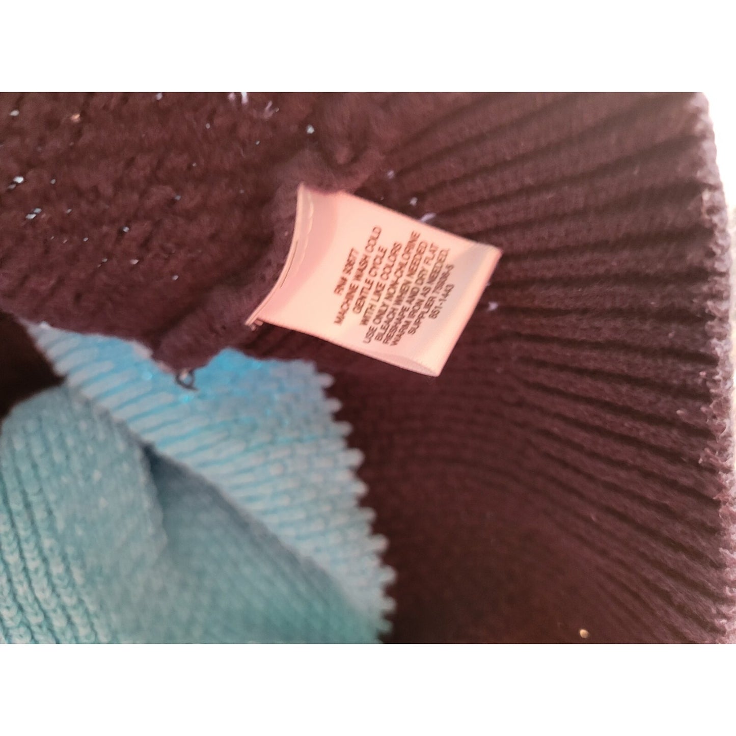 Liz Claiborne Womens Sweater Extra Large XL Blue Stripe Cotton Pullover Casual