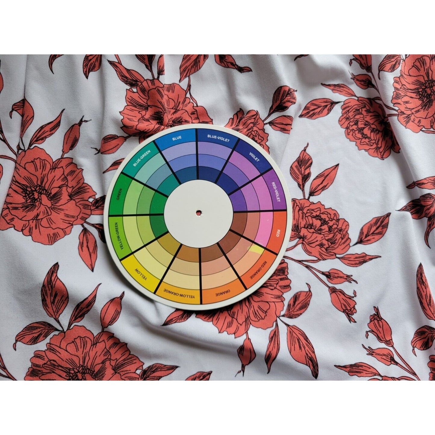 Liz Claiborne Women Top 2X Plus Short Sleeve Draped Red Floral Poly Blend Career