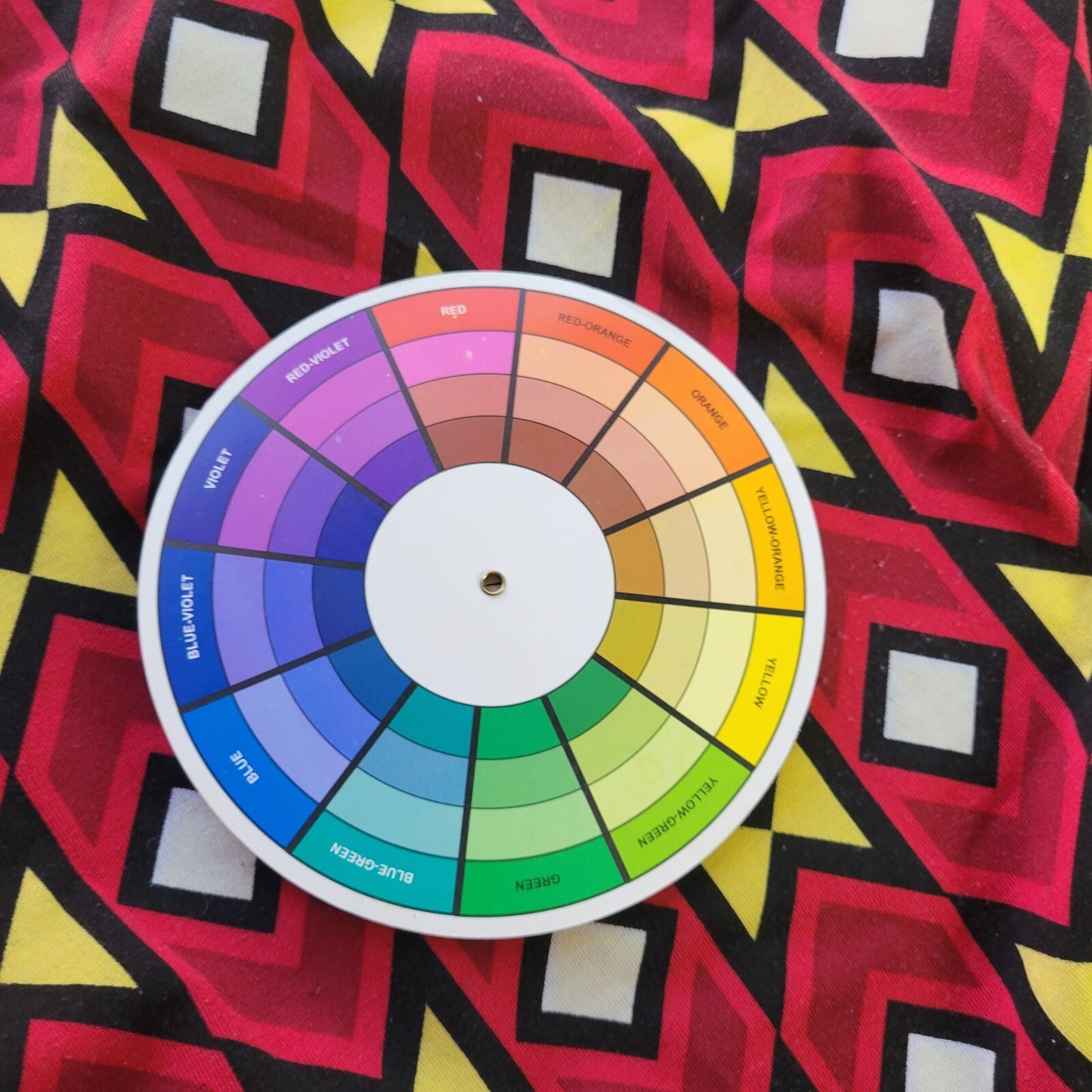 LuLaRoe 2XL Plus Size Randy Tee Red Black Geometric Raglan 3/4 Sleeve Knit Top