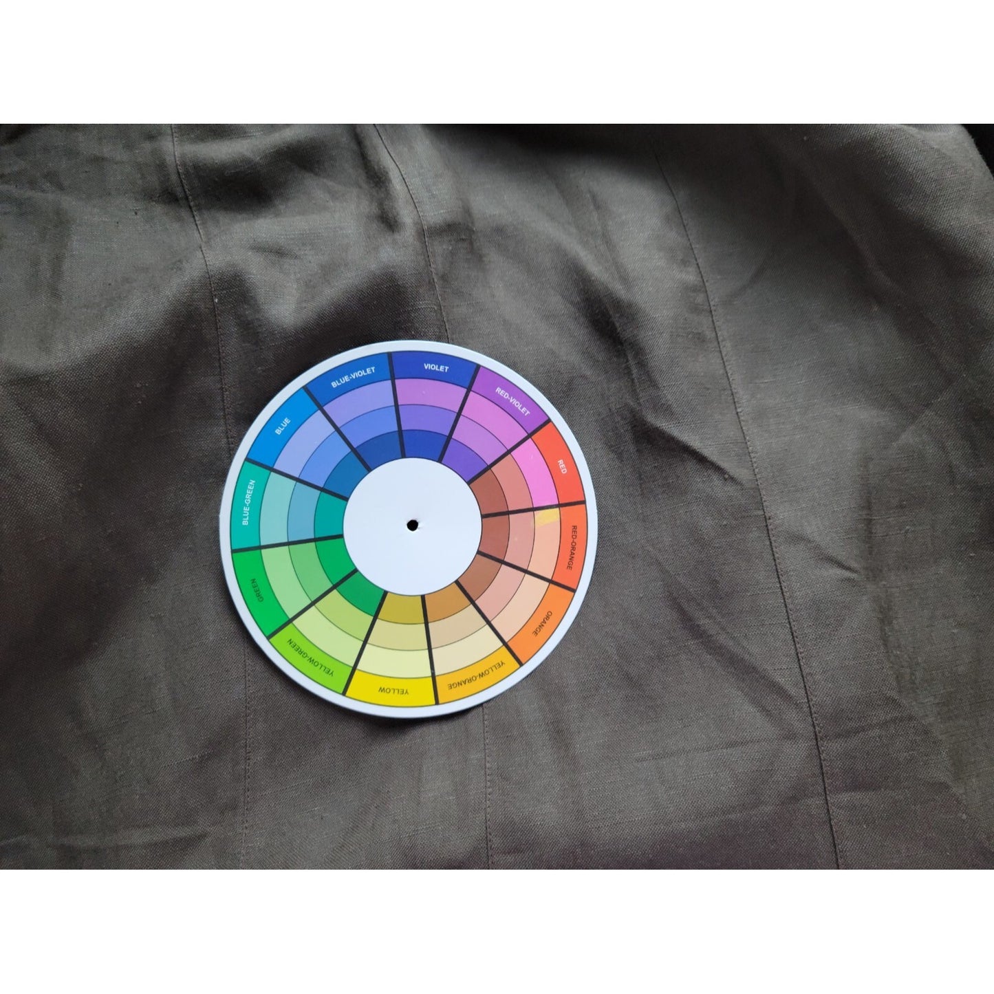 Avenue Womens Skirt 26 Plus ALine Linen Rayon Brown Semi Sheer Casual Office New