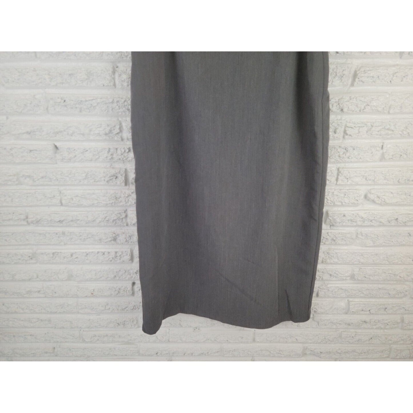 Sag Harbor Womens Skirt 18 Straight Pencil Gray Pleated Comfort Waist Office