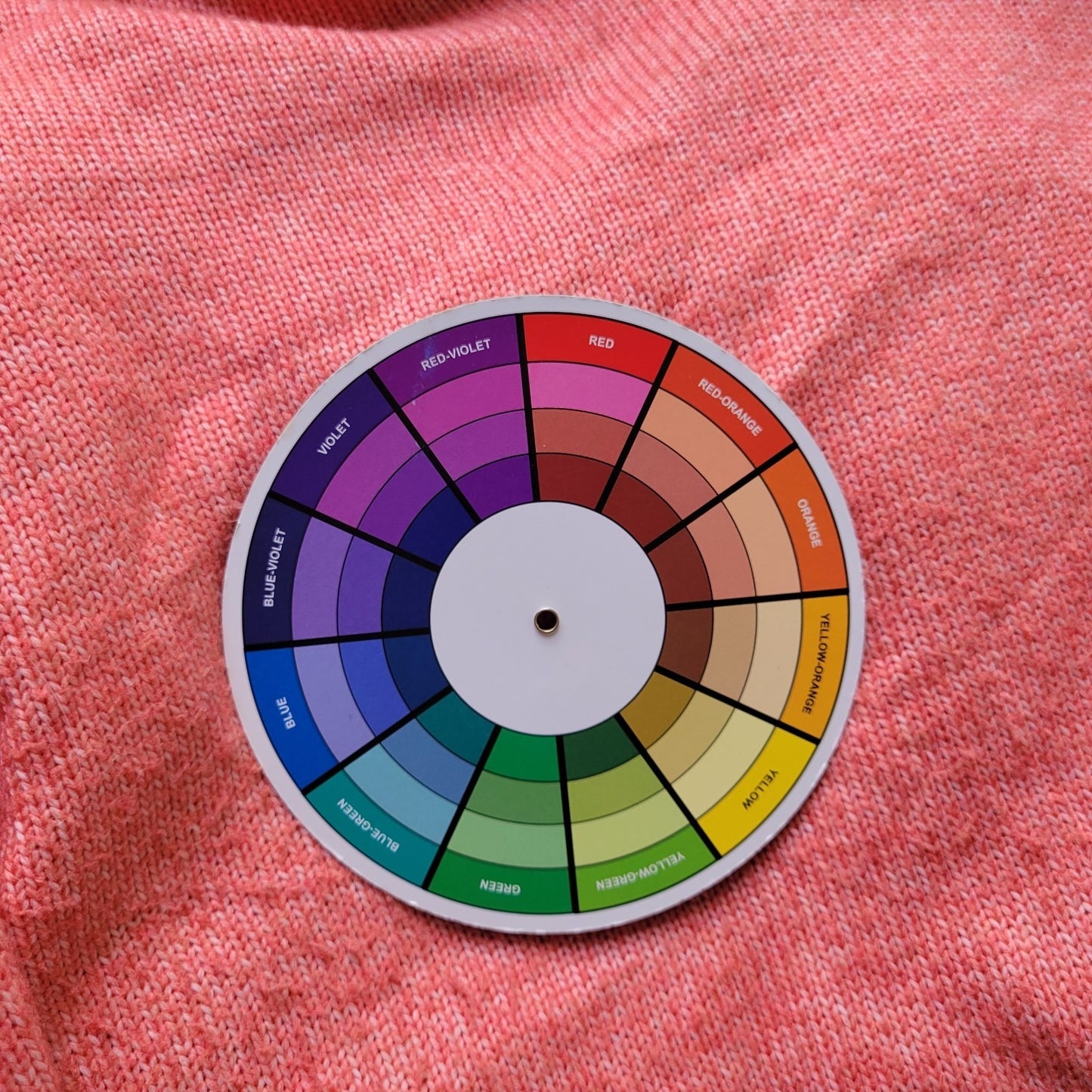 St. John's Bay Womens XL Pink Orange Sweater Mock Neck Shoulder Button Knit Soft