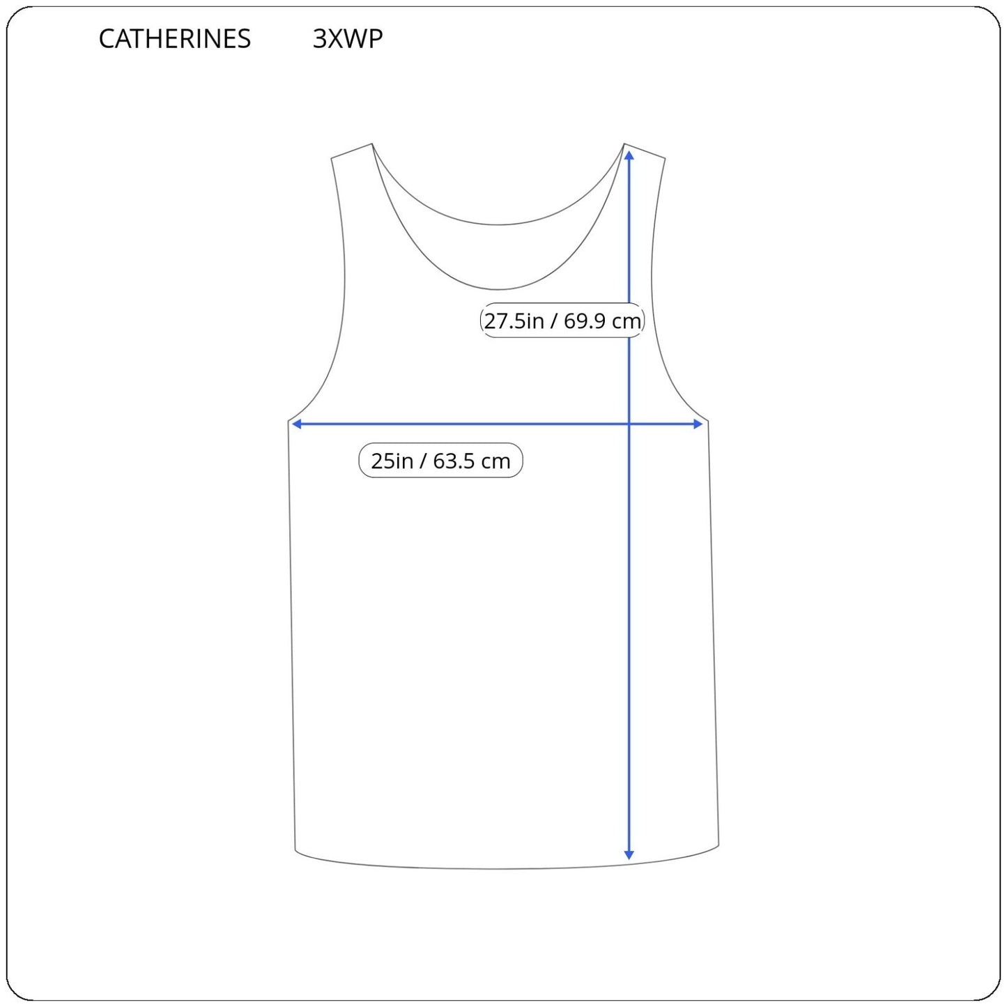 Catherines Womens Top 3XWP Plus Petite Tank Brown Poly Blend Career Casual