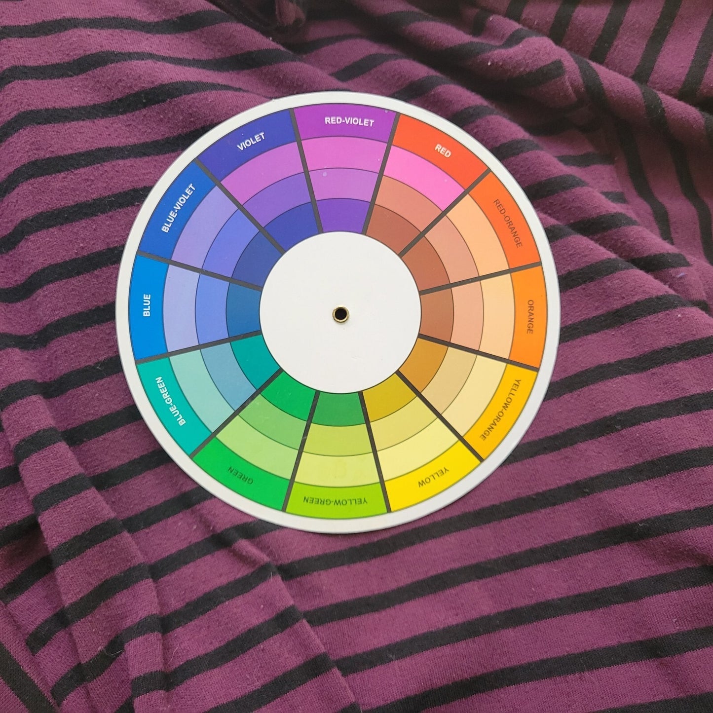 Apt 9 Womens Dress 1X Plus  Long Sleeve Knit Purple Black Stripe Poly Blend