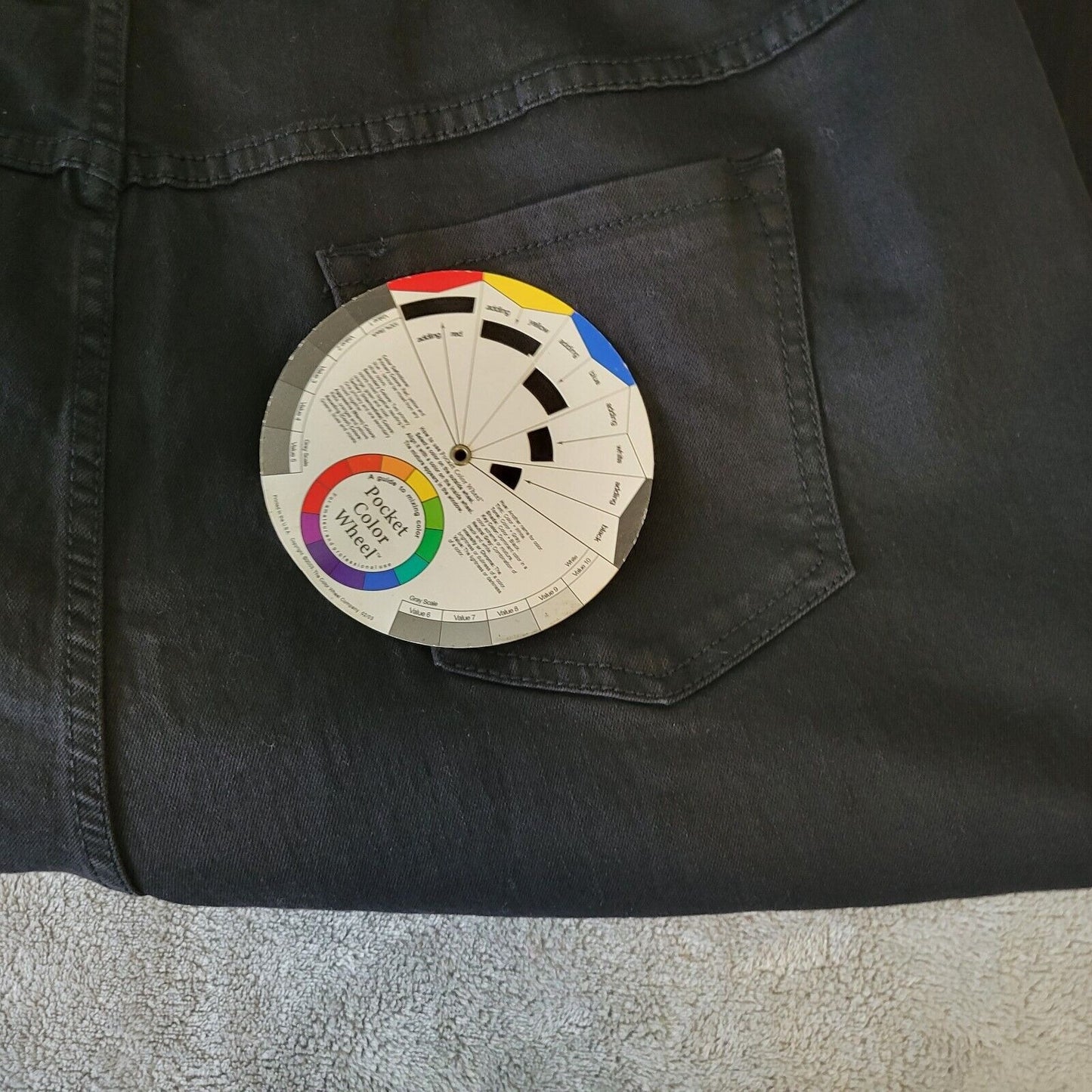 Catherines Right Fit Womens Jeans 22WP Plus Petite Capri Curvy Zip Black Denim