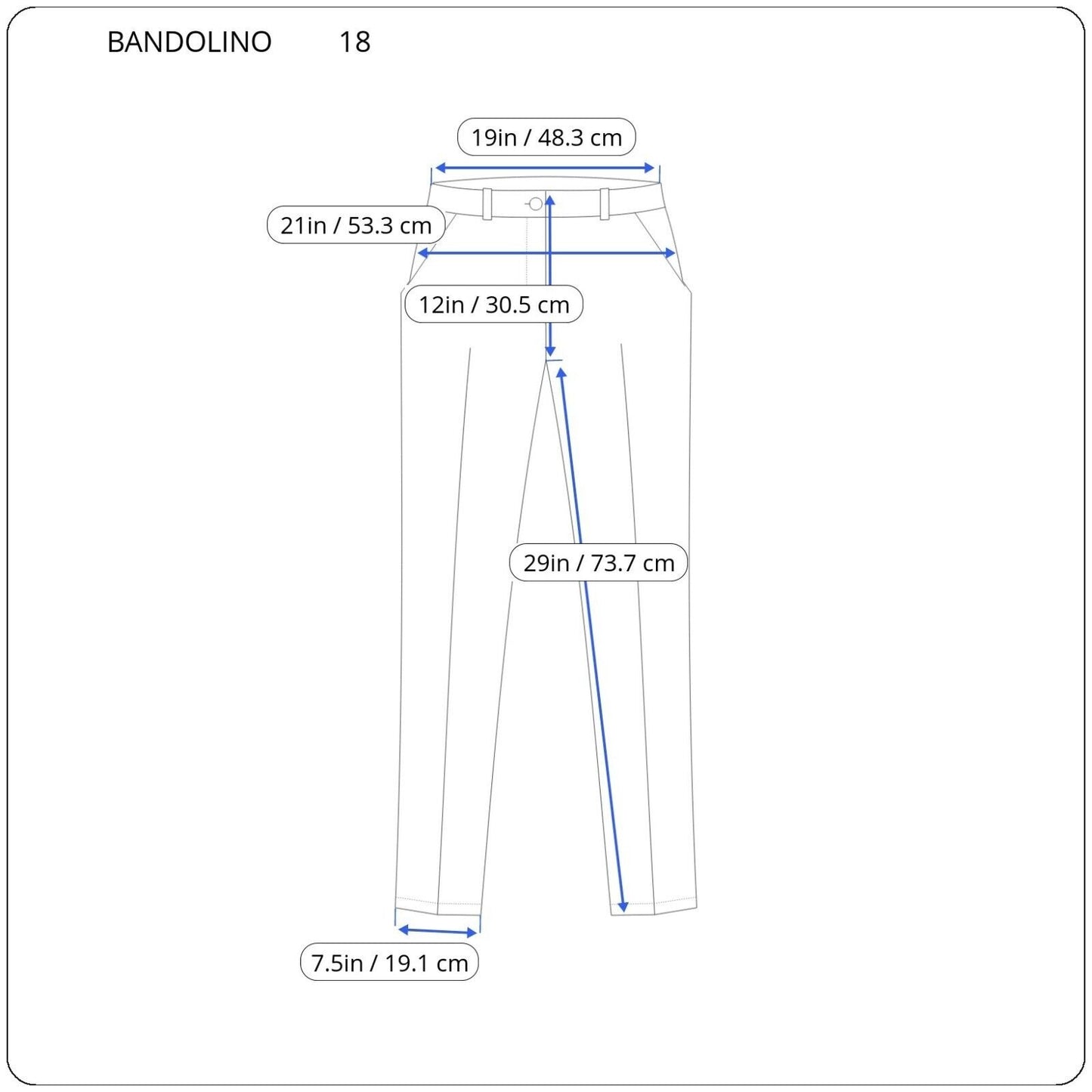 Bandolino Womens Pants 18 Plus Amy Black Zip Fly Elastic Waist Casual Comfy