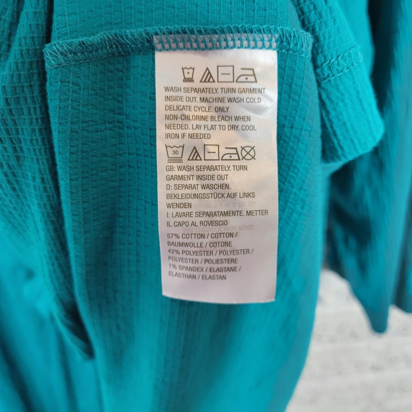 Belle Kim Gravel QVC Womens Top XL Cardigan Tied Green Cotton Blend Casual Layer