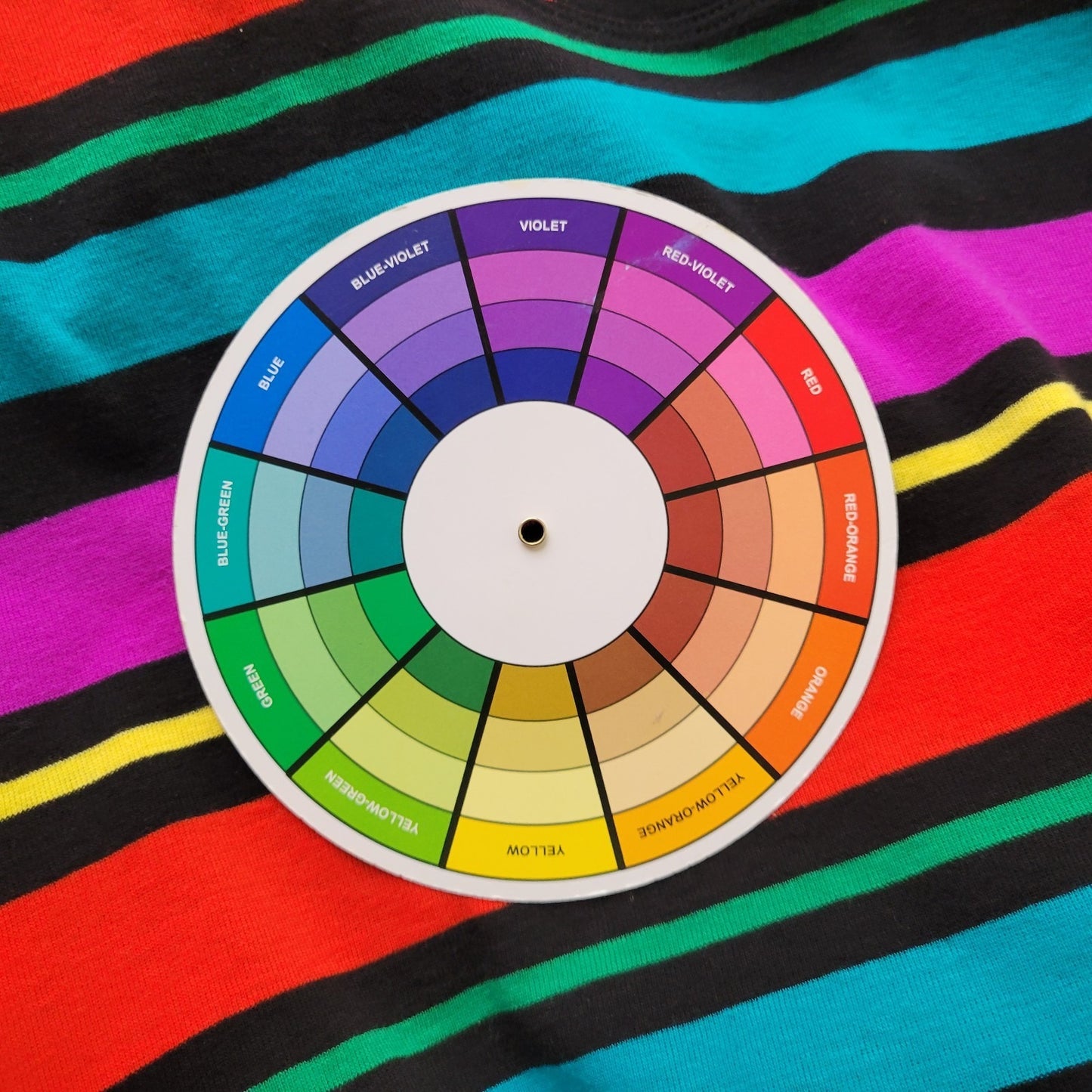 Westbound PXL Top Tee Shirt Multicolored Striped Knit 100% Cotton STR92XE