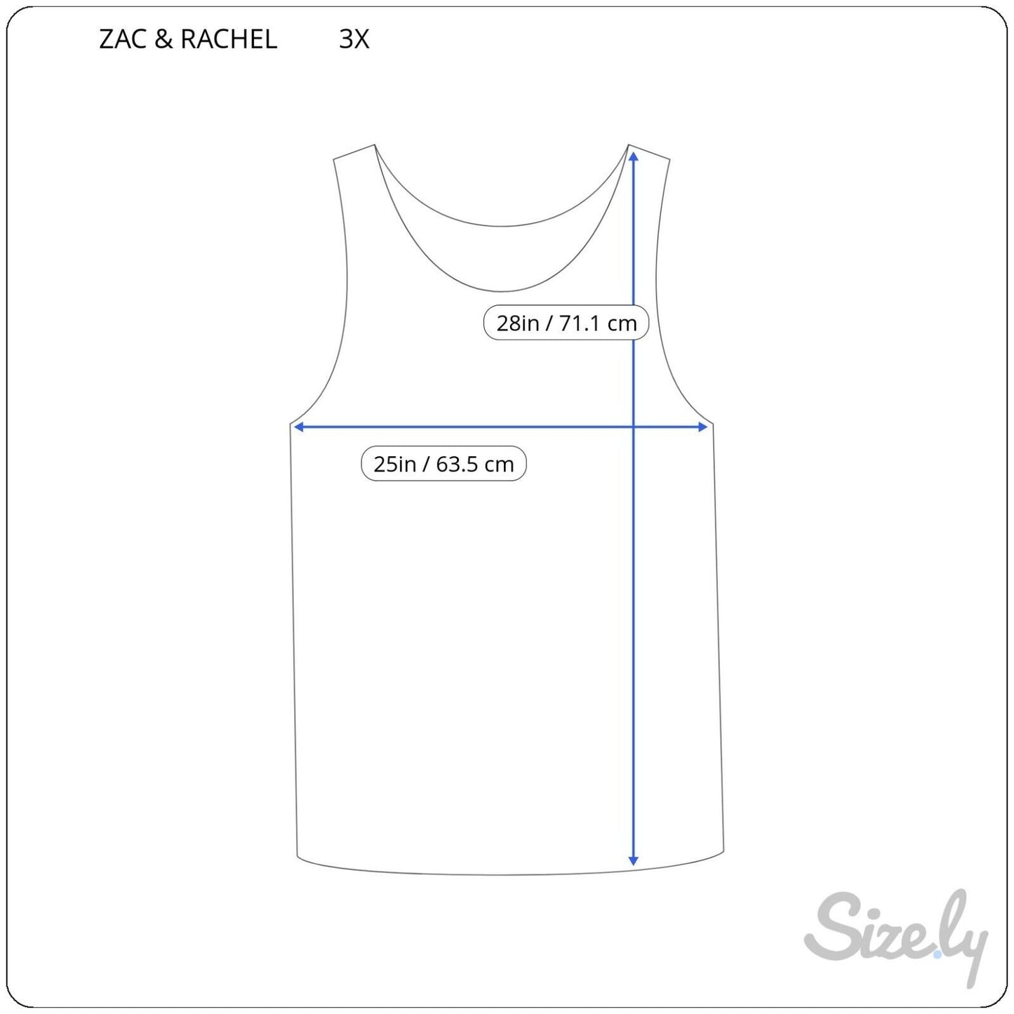 Zac Rachel Women Top 3X Sleeveless Orange Geometric Button Up Collar Lightweight