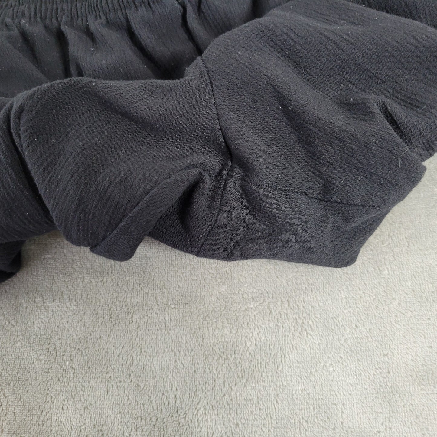 Maggie Barnes Womens Pants 4X Plus Pull On Black Polyester Blend Office Casual