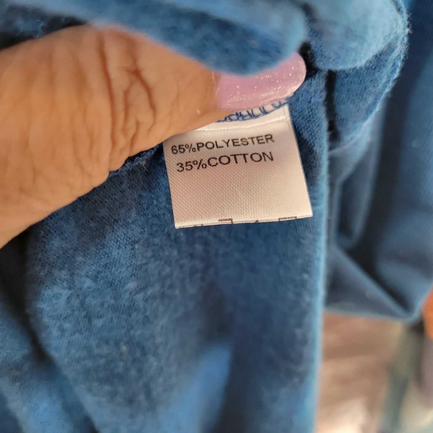 Harhay Womens Top XXL Plus Long Sleeve Blue Purple Stripe Knit Poly Blend Casual