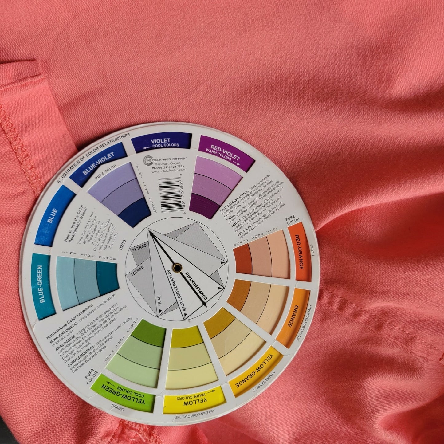 Avenue Women Shirt 22 24 Plus Button Front 3/4 Sleeves Collar Peach Orange Basic