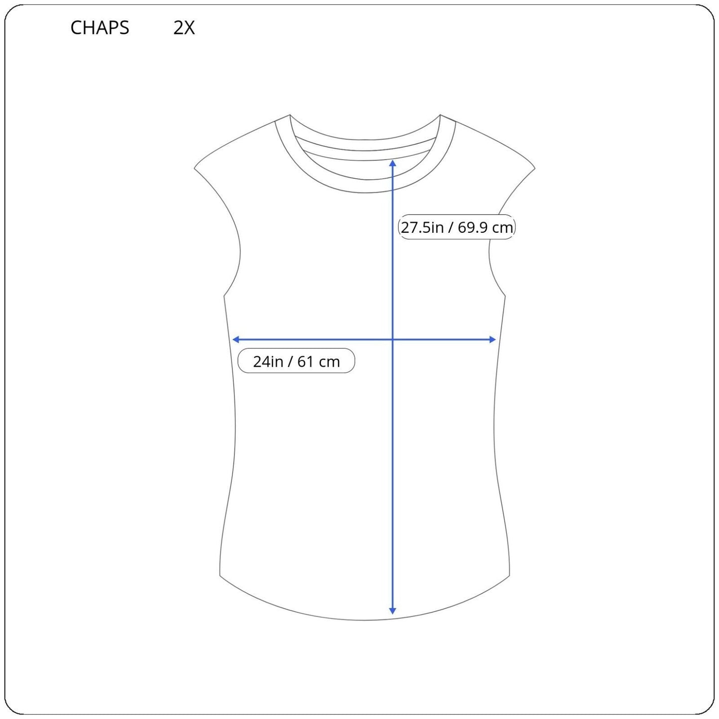 Chaps Womens Top 2X Plus Draped Boat Neck Sleeveless Blue Stripe Office Casual