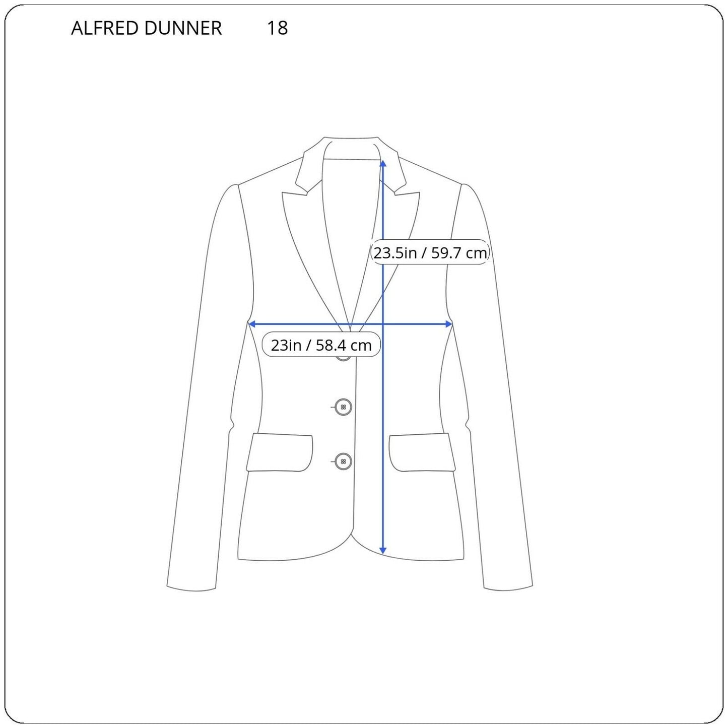 Alfred Dunner Womens Jacket 18 Blue Green Corduroy Studded Casual Collar