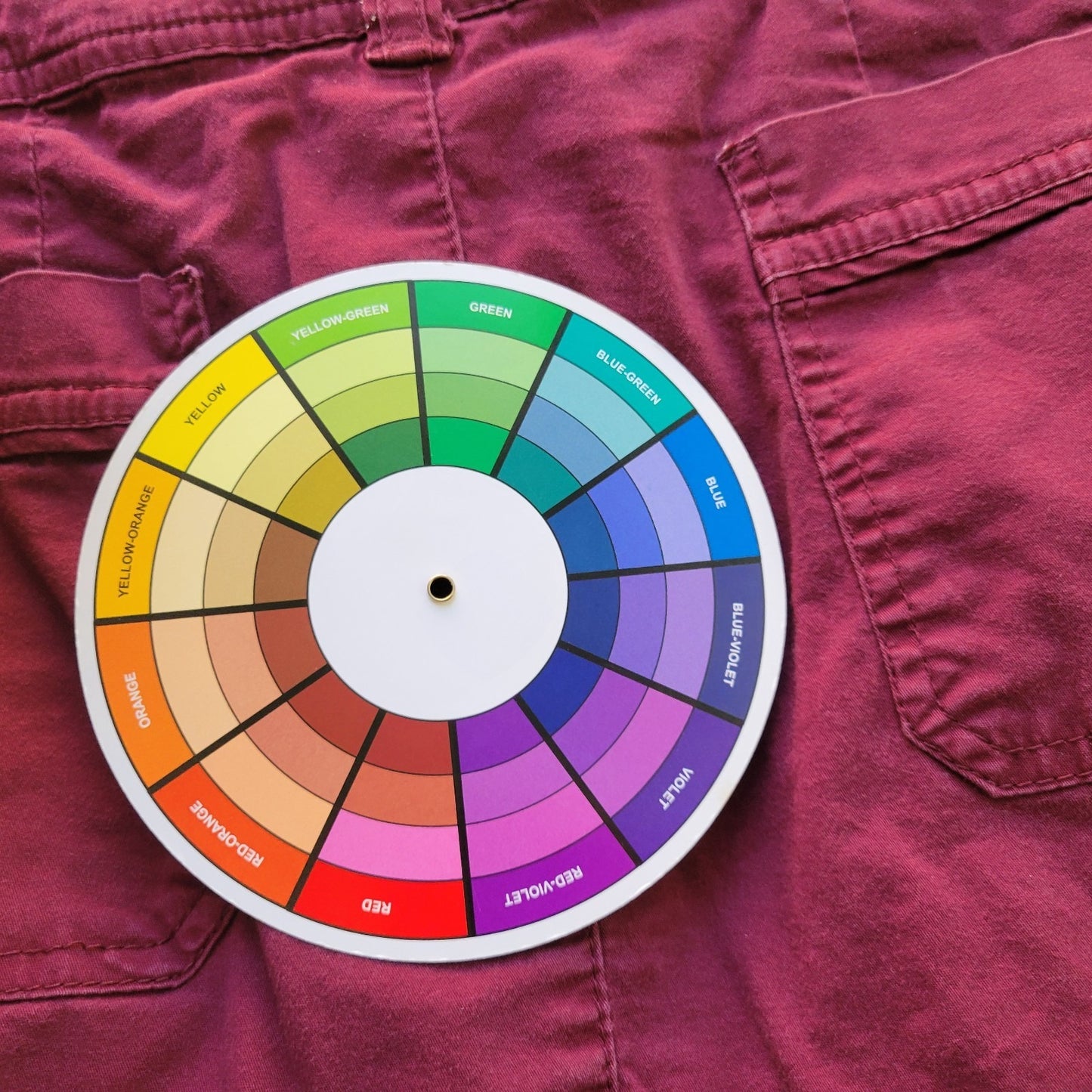 Croft Barrow Womens Skort 24W Plus Purple Zip Fly Cotton Blend Embroidered Comfy