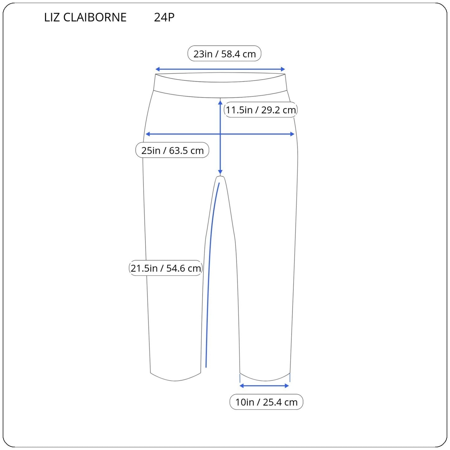 Liz Claiborne Women Pants 24P Plus Petite Michaela Capri Red Floral Cotton Comfy