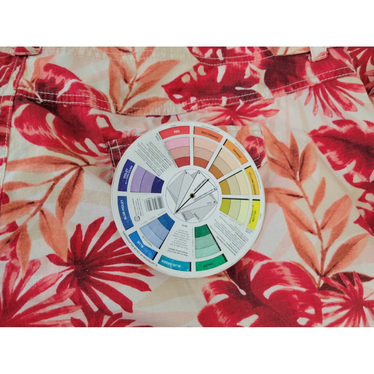 Liz Claiborne Women Pants 24P Plus Petite Michaela Capri Red Floral Cotton Comfy