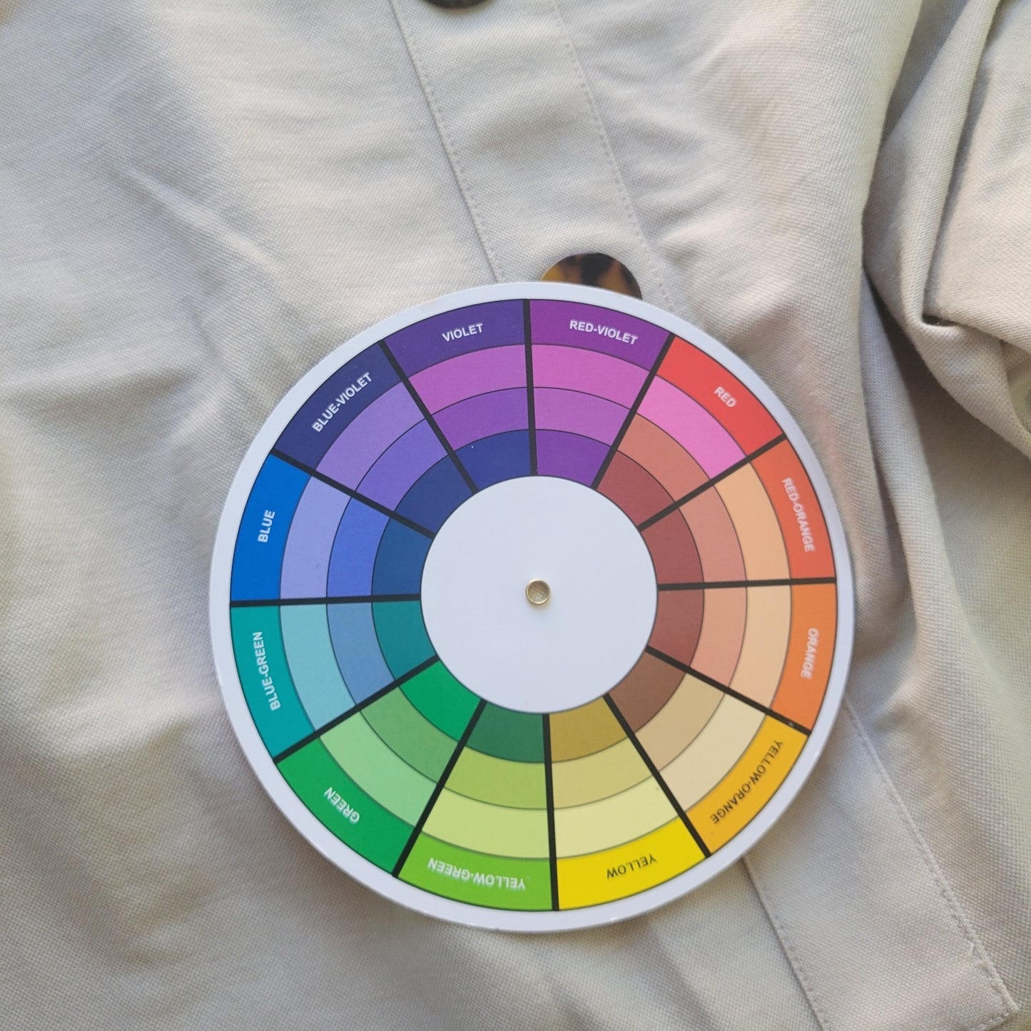 Alfani Womens Top 0X Plus Flutter Sleeve Beige Deco Buttons Office Lightweight