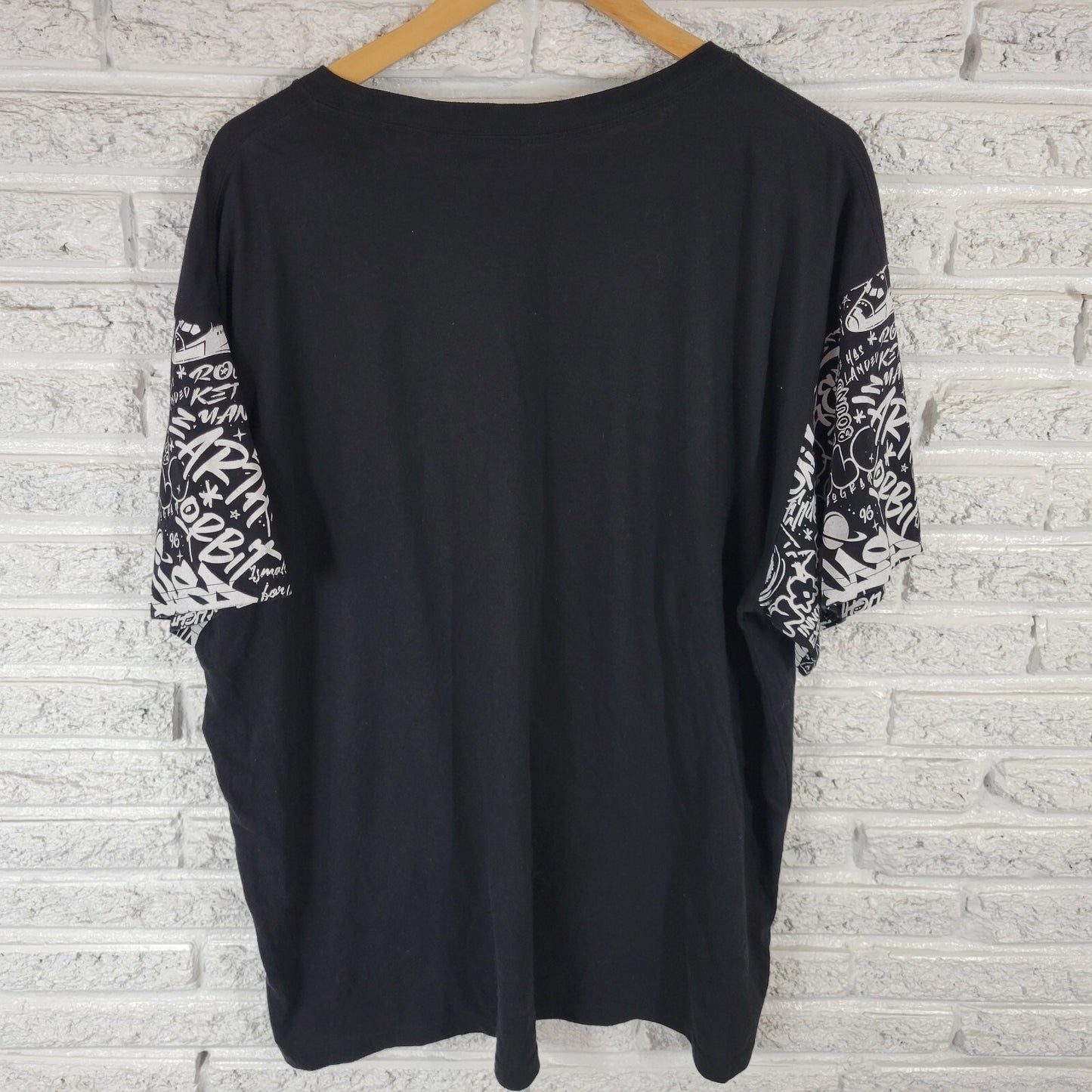 Nasa Unisex Shirt 3XL Tee Short Sleeve Space Shuttle Black Poly Blend Astronaut