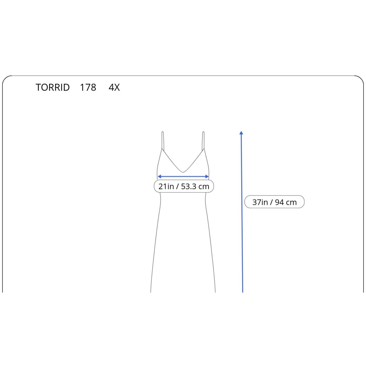Torrid 4X Black Seamless Smoothing Slip Dress Scoop Neck Straps BLA107E