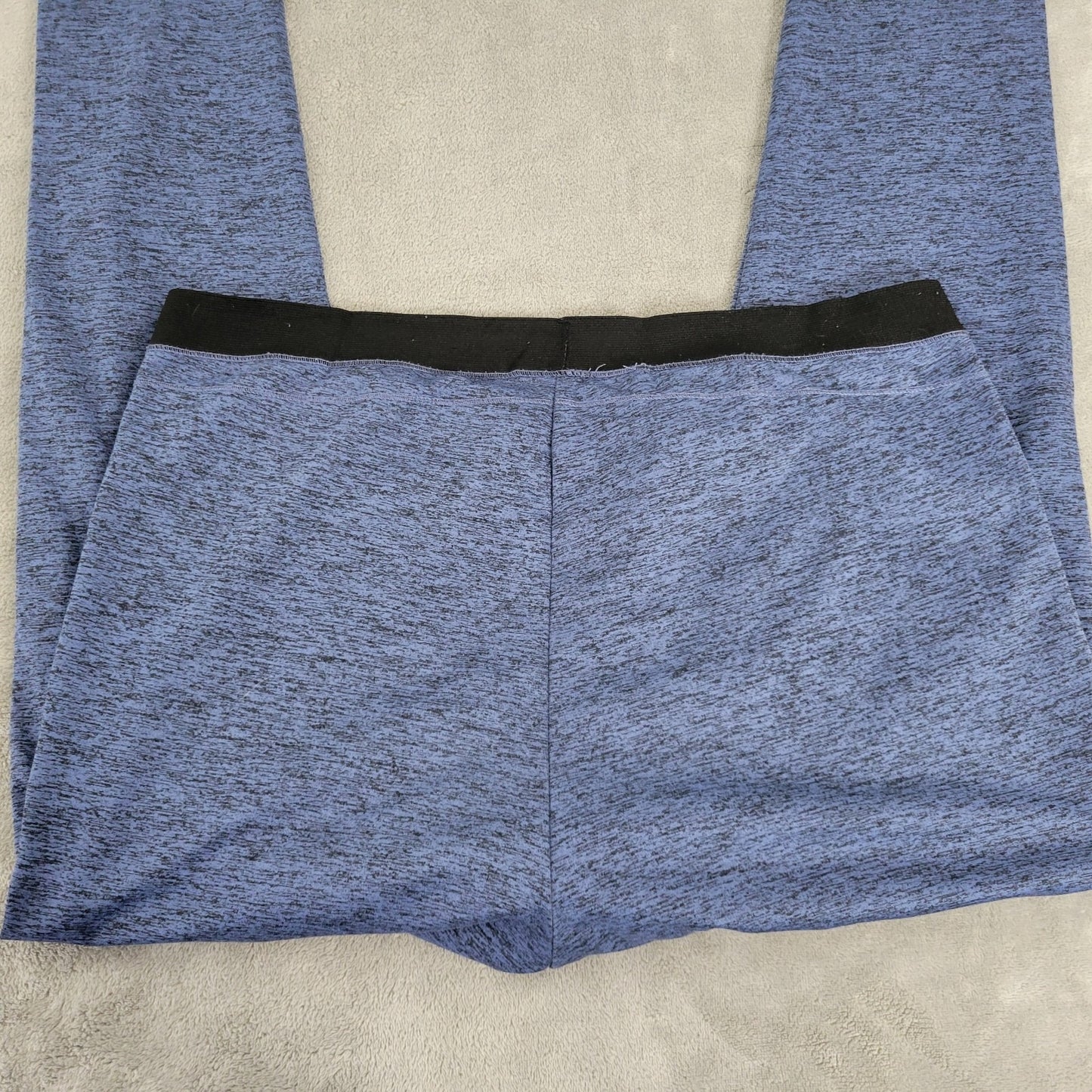 Cuddl Duds Women Pants XL Pull On Climate Right Lightweight Blue Heather Active