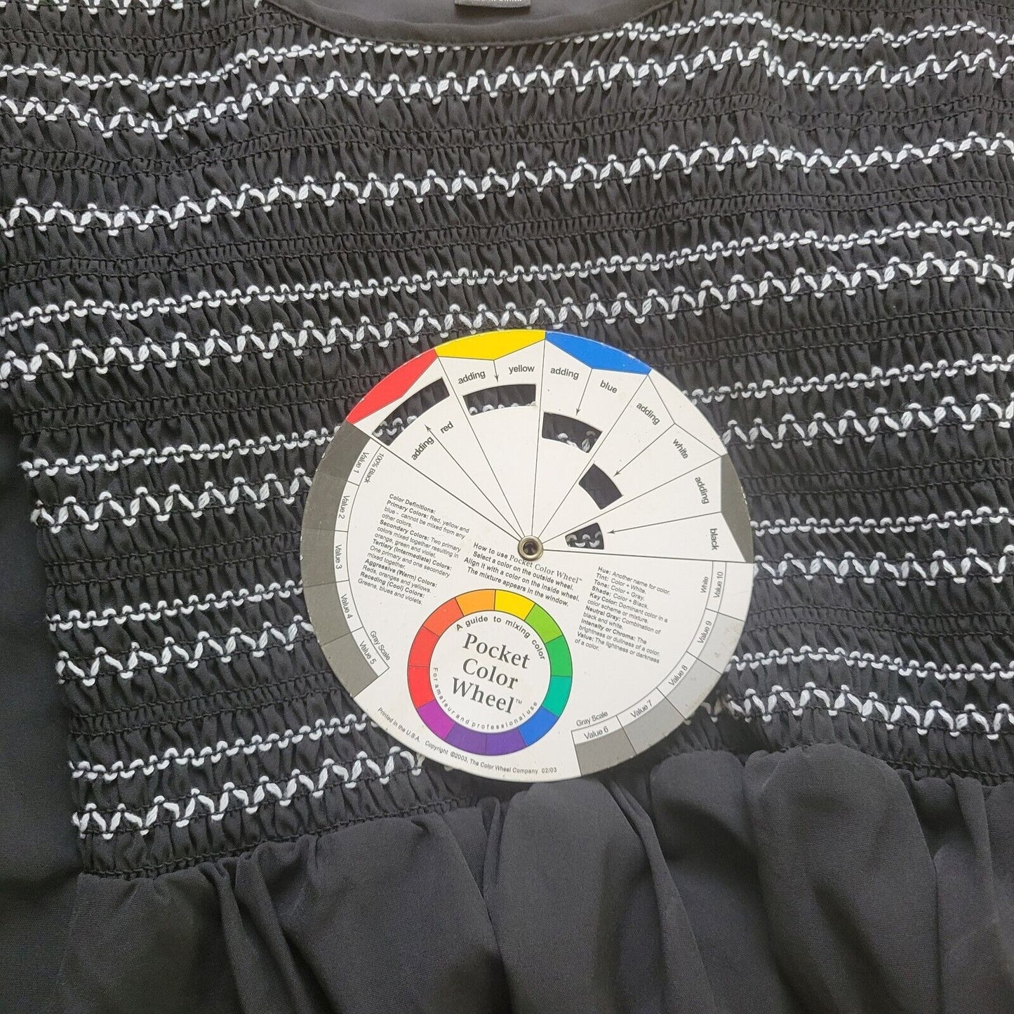 Shein Curve Womens Top 5XL Plus Peasant Cinched Black Lightweight Poly Blend