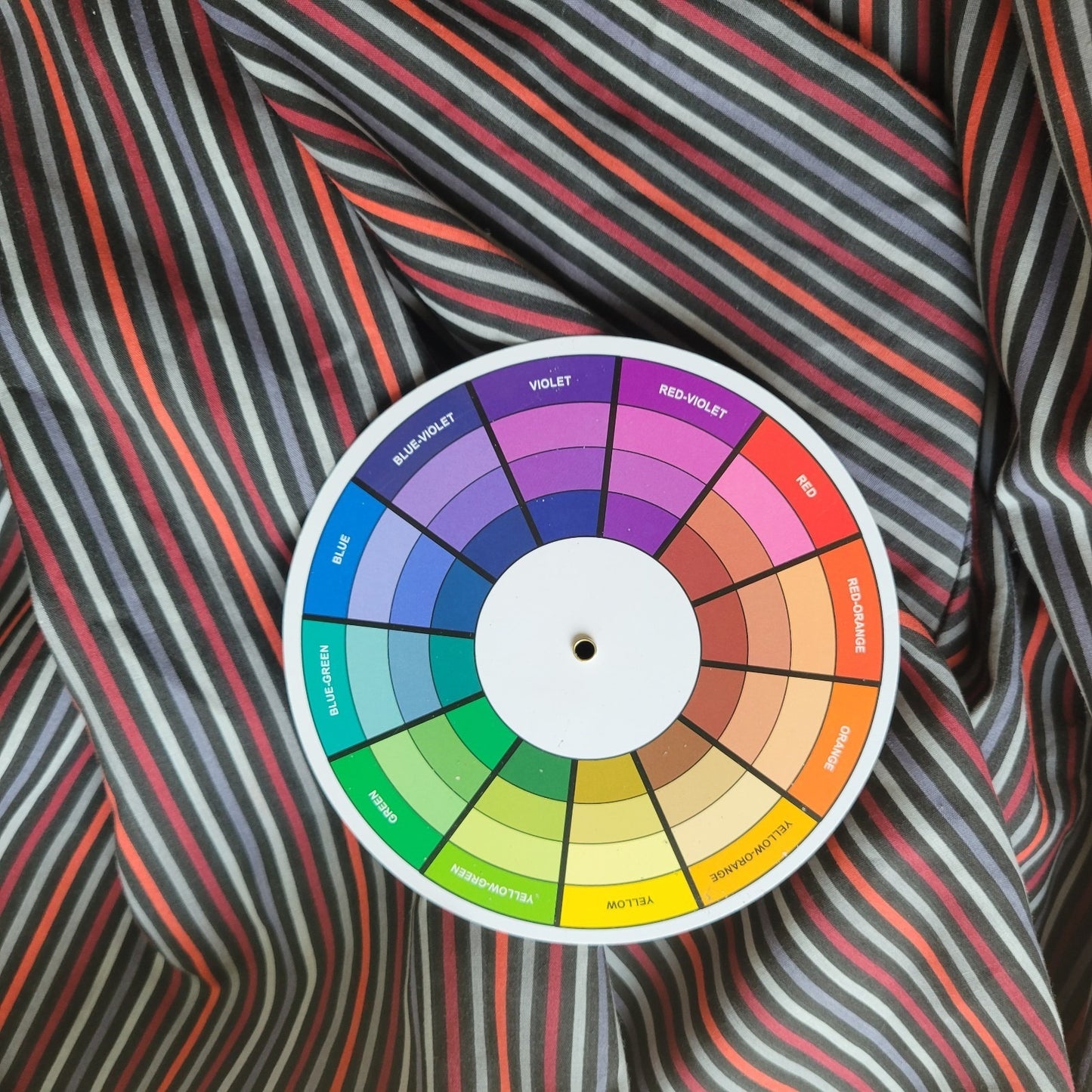 Roamans Womens Top 3X Plus Long Sleeve Button Up Black Red Stripe Lightweight