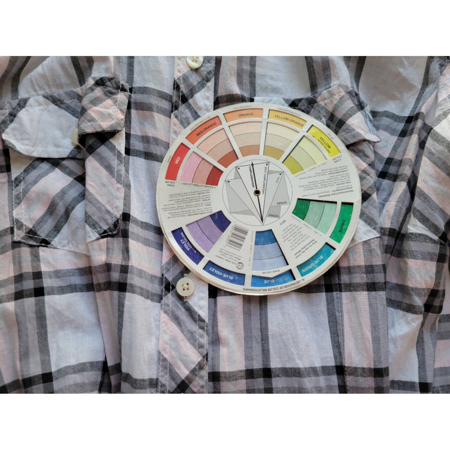 Torrid Womens Shirt 11X Plus Collar Button Up Cotton Long Sleeve Pink Plaid