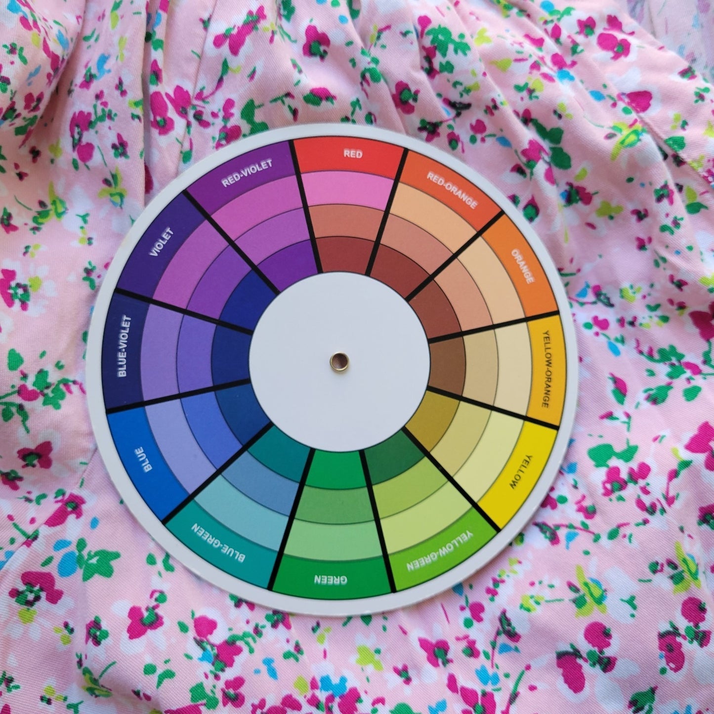 Crown Ivy Womens Top XXL Plus 3/4 Sleeve Pink Green Floral Lightweight Casual